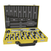 ALPHA Alpha Tap Set Metric Coarse HSS M6-M24 22 Piece Metal Box